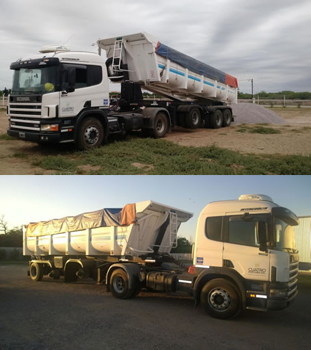 Camión Semirremolque / Batea